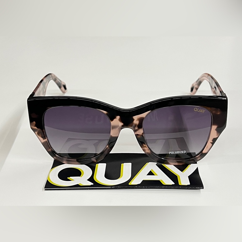 QUAY AUSTRALIA AFTER HOURS LUXE -BLKPNKTRT/SMKPOL
